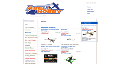 Desktop Screenshot of abellhobby.com